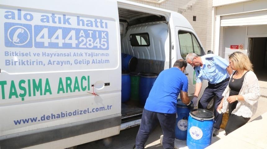 Elazığ&rsquo;da "Atık Yağlar" geri d&ouml;n&uuml;ş&uuml;mle ekonomiye kazandırılıyor