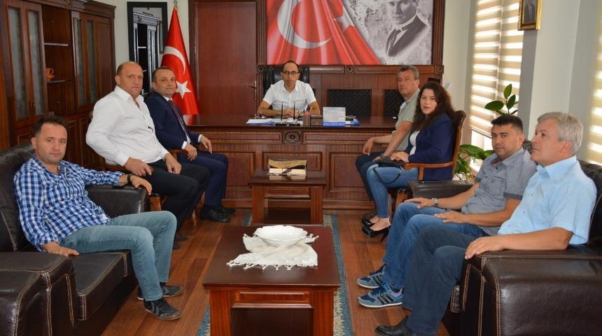 Alaplı TSO Kaymakam Yılmaz&rsquo;ı ziyaret etti