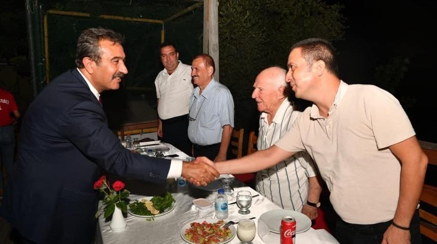 Soner &Ccedil;etin, efsanelerle buluştu