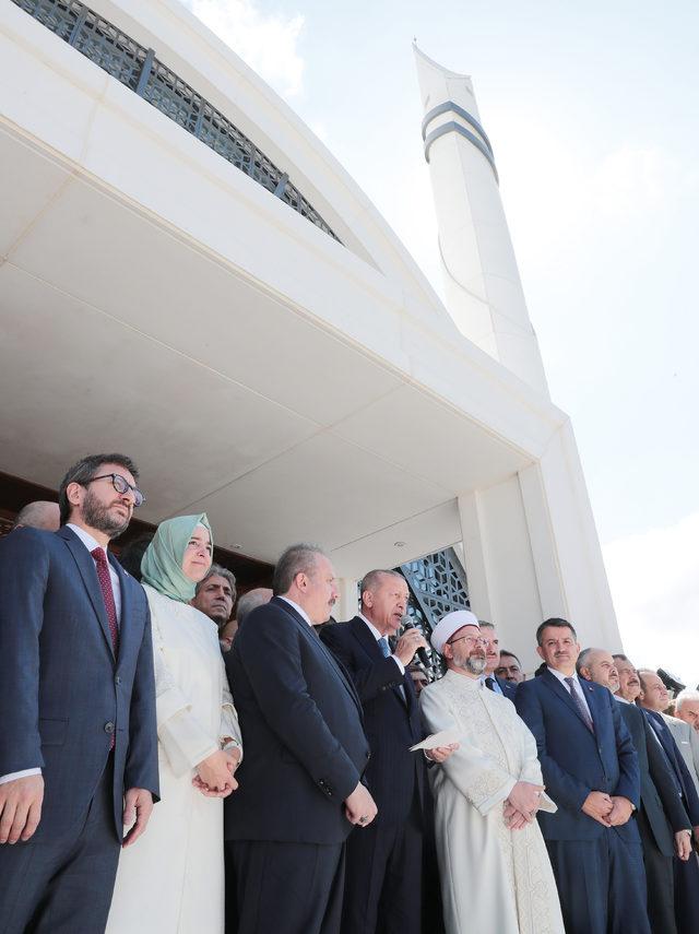 Erdoğan İT&Uuml; Abd&uuml;lhakim Sancak Camii nin a&ccedil;ılışına katıldı 1