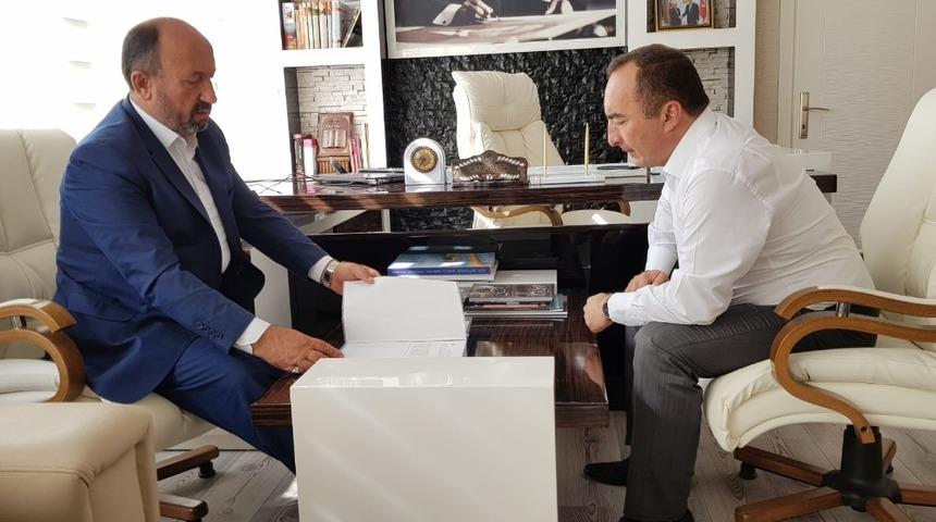 Kavuncu&rsquo;dan Başkan S&uuml;l&uuml;k&rsquo;e ziyaret