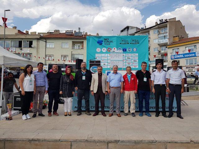 Uluslararası Yol Bisiklet Yarışması’nın Develi Etabı Tamamlandı