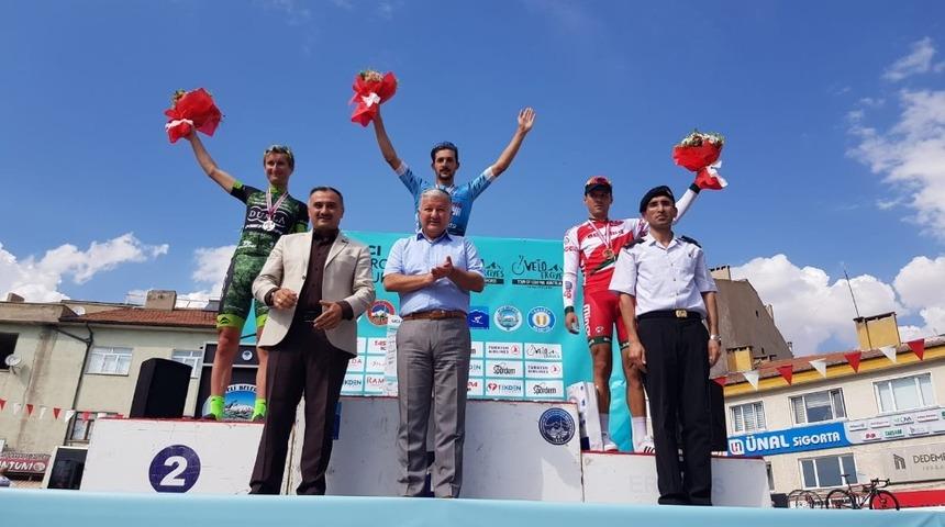 Uluslararası Yol Bisiklet Yarışması&rsquo;nın Develi Etabı Tamamlandı