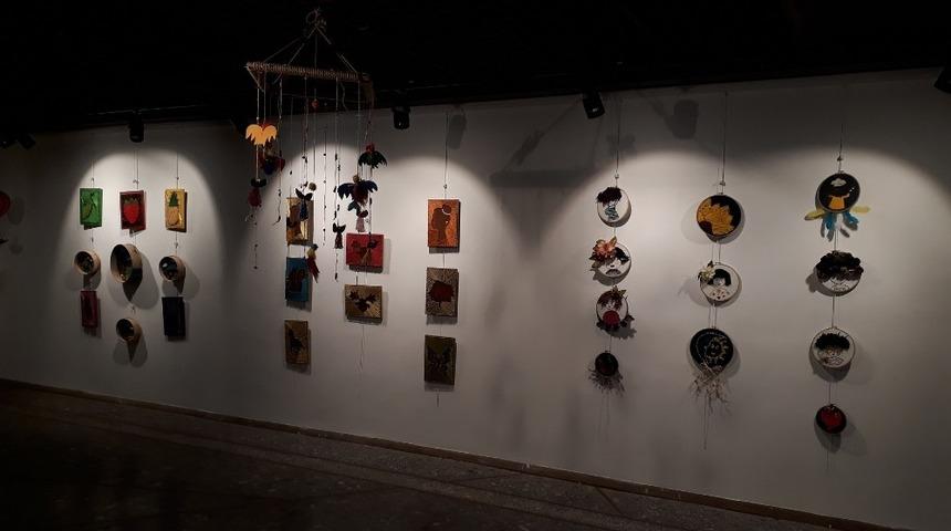 &Ccedil;ocuk Sanat Merkezi 2019 yaz kursları sergisi a&ccedil;ıldı