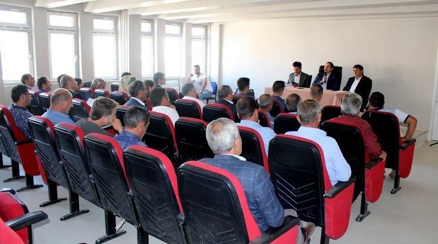 Otlukbeli&rsquo;nde okul g&uuml;venliği toplantısı yapıldı