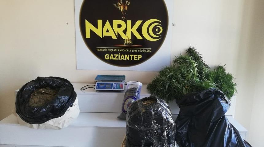 Gaziantep’te uyuşturucu operasyonu: 7 gözaltı
