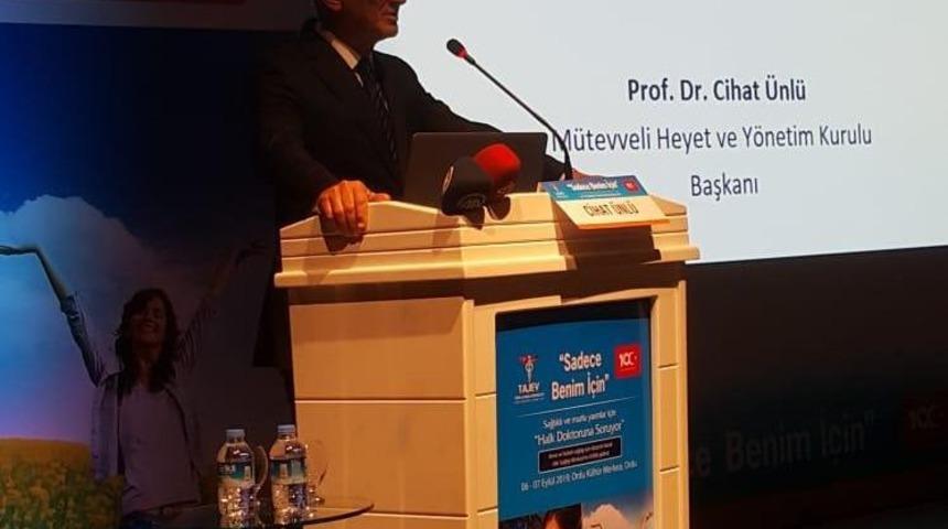 TAJEV kadın sağlığı i&ccedil;in Ordu&rsquo;da