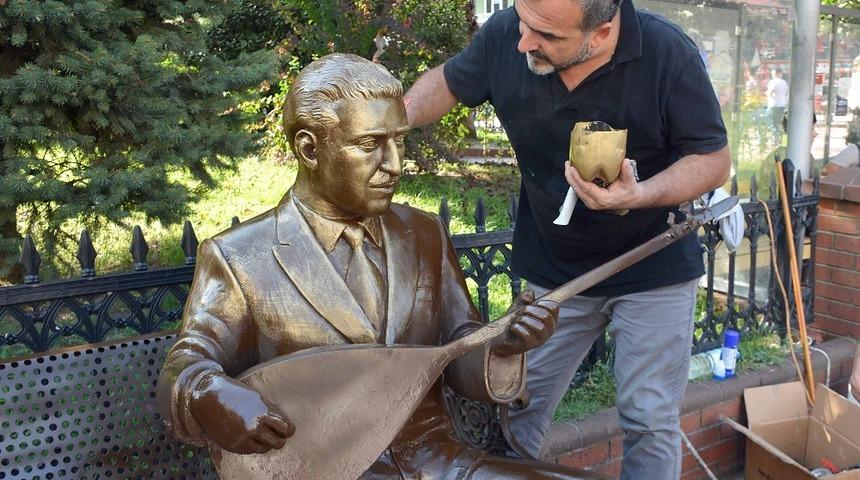 Heykeller ilk g&uuml;nk&uuml; g&ouml;r&uuml;n&uuml;m&uuml;ne kavuştu