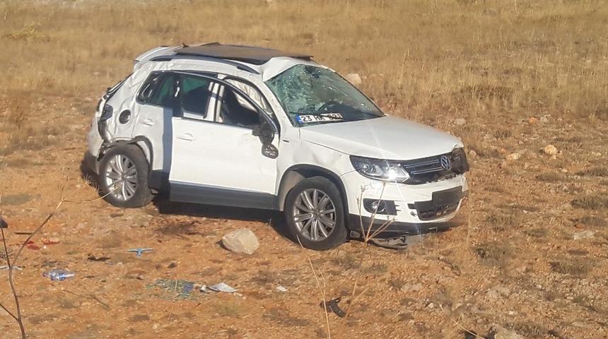 Trafik kazası 2 yaralı