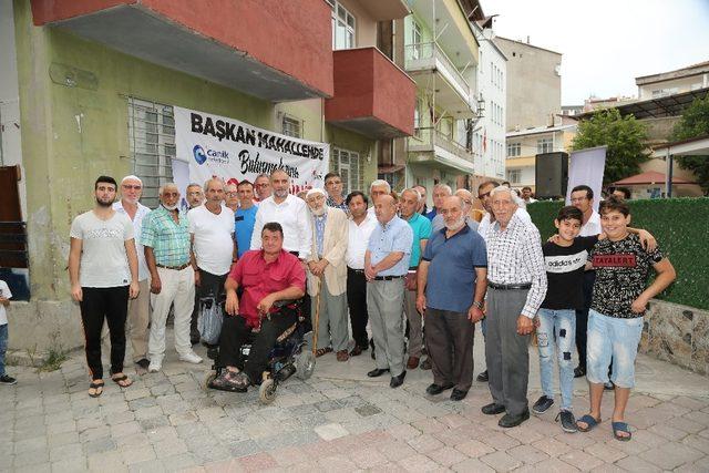 Başkan Sandıkçı: “Gece-gündüz demeden çalışıyoruz”