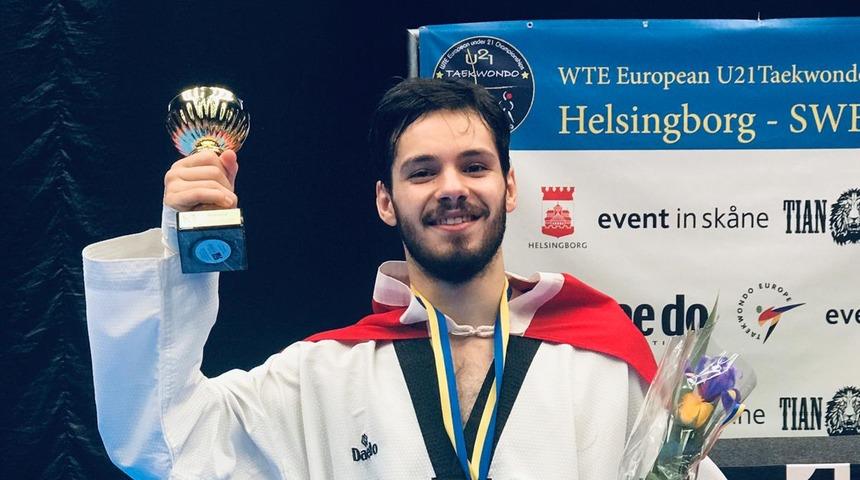 Ferhat Can Kavurat, Avrupa Ümitler Tekvando şampiyonu