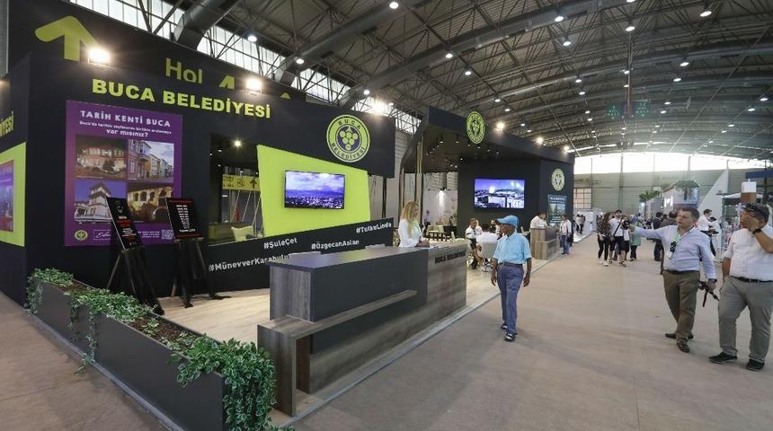 Buca Belediyesi 88. İEF’de “Kadına şiddete son” dedi