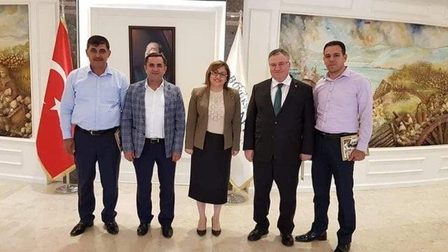 Elbeyli’den Şahin’e ziyaret