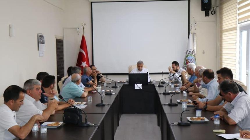 Muhtarlarla istişare toplantısı