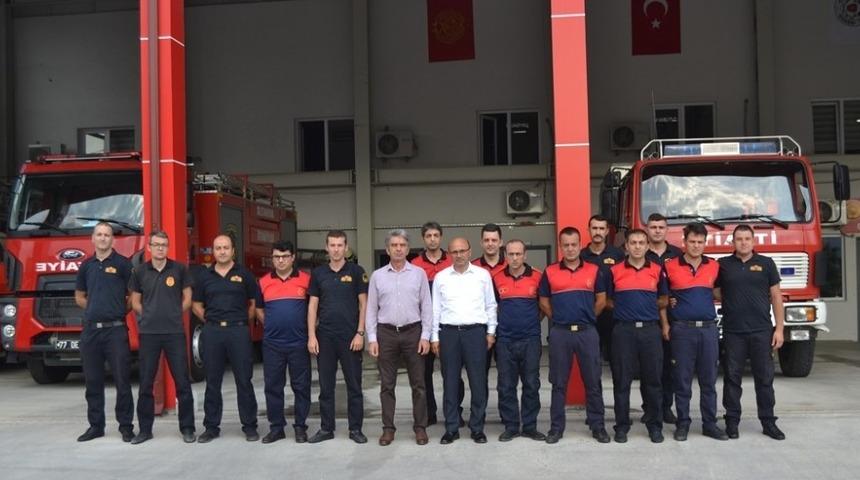 Altınova’da itfaiye teşkilatları fiilen ayrıldı