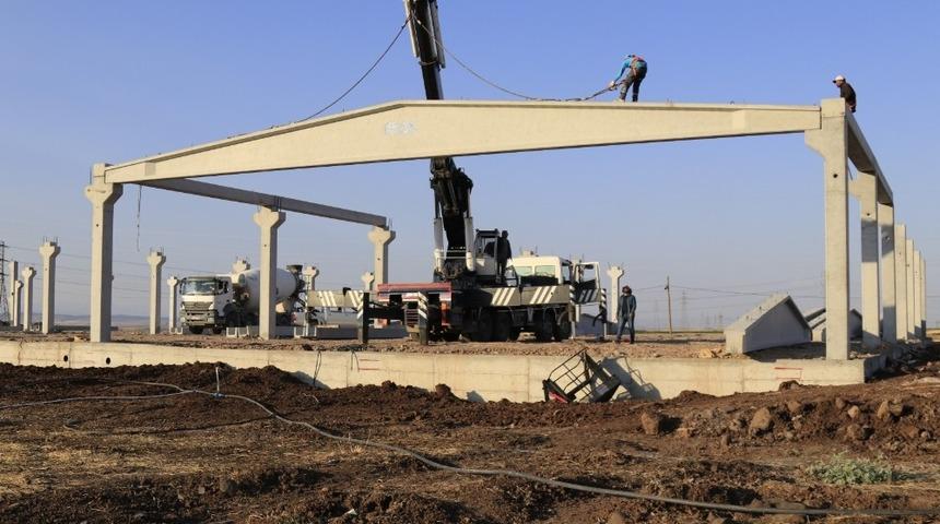 Diyarbakır Tekstil OSB’de fabrikalar hızla yükseliyor