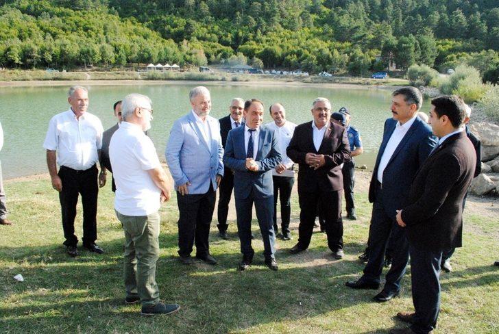 Saklı cennet yeşil göl turizme kazandırılıyor G2