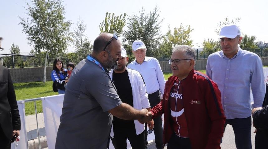 Tour Of Central Anatolia’ya Başkan Büyükkılıç Start Verdi
