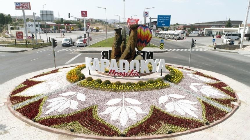 Terminal kavşağı yeni görüntüsüyle büyük beğeni topladı