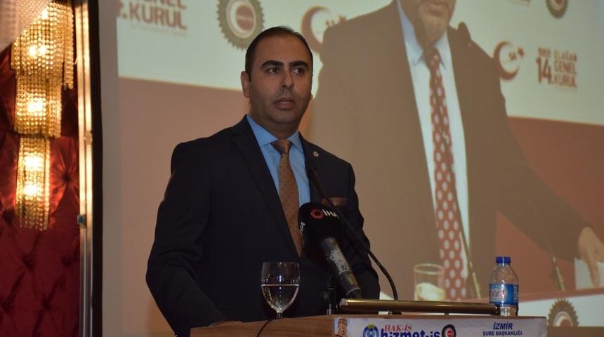 Hizmet-İş İzmir Şubesinde Şimşek yeniden başkan