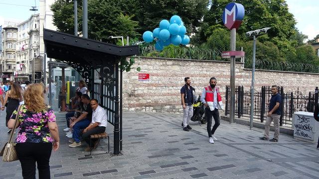 İstiklal Caddesi'nde dehşet: 1 ölü, 1 yaralı (1)