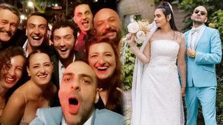 Oyuncu Bartu Küçükçağlayan, Merve Özgüle ile evlendi 