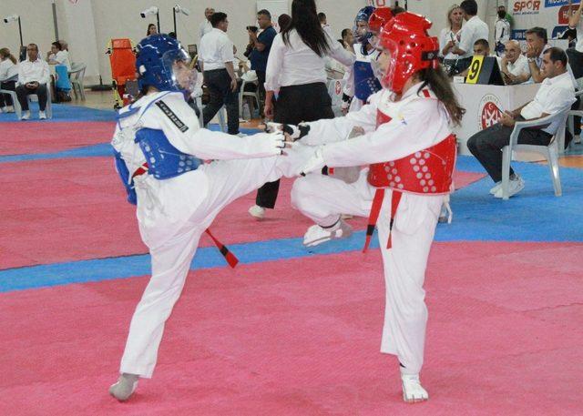 Taekwondo şampiyonası devam ediyor