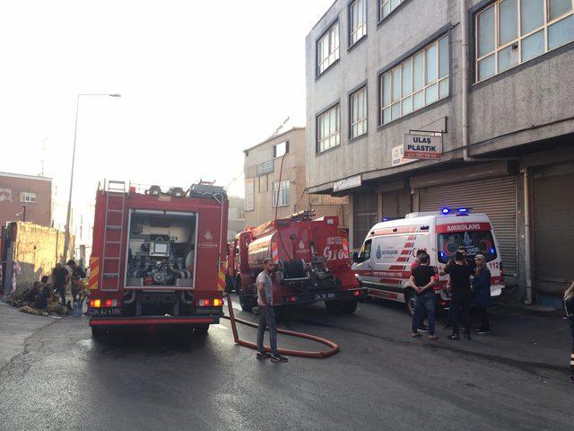 /yeniden / Bayrampaşa'da çıkan yangın kontrol altına alındı