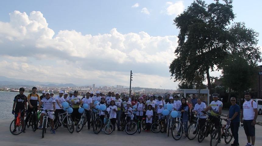 Sağlıklı yaşam i&ccedil;in pedalladılar
