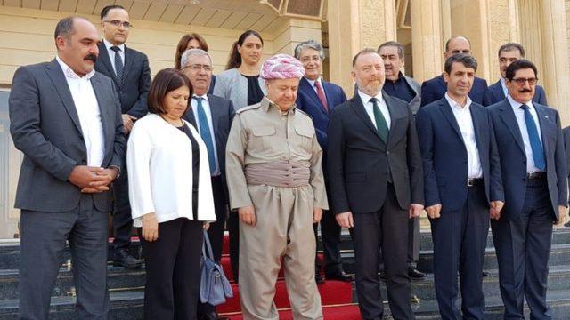 HDP’den Mesut Barzani’ye ‘Çözüm’ Ziyareti
