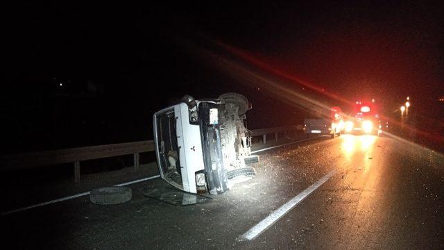 Nurdağı’nda trafik kazası: 2 yaralı