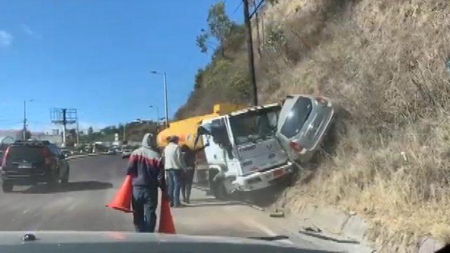 Kaza sonrası tepeye tırmanarak kaçmaya çalıştı