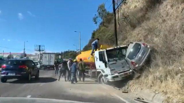 Kaza sonrası tepeye tırmanarak kaçmaya çalıştı