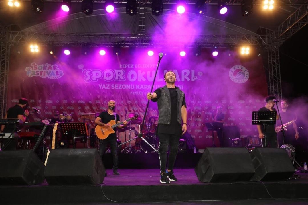 Kepez&rsquo;de muhteşem gece