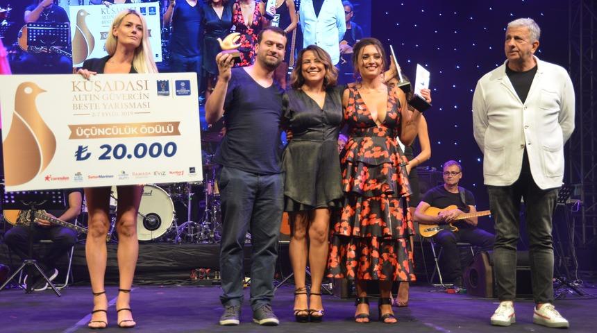 Altın G&uuml;vercin Beste Yarışması'nın kazanını G&ouml;k&ccedil;e &Ouml;zg&uuml;l oldu