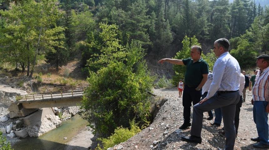 Başkan Esen, k&ouml;pr&uuml; sorununu &ccedil;&ouml;z&uuml;yor