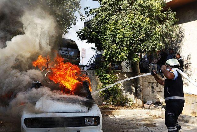 Araç içinde unutulan malzemeler tehlike saçıyor