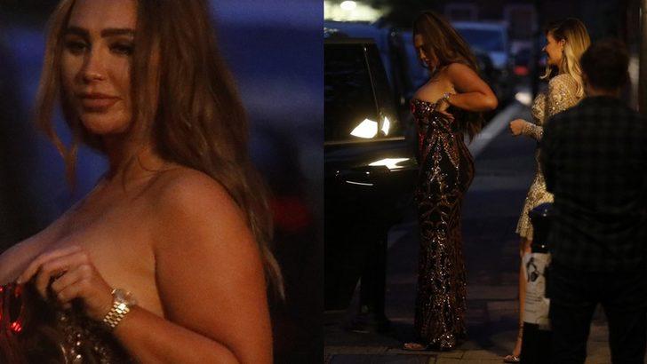 Lauren Goodger dekoltesiyle olay oldu! G1