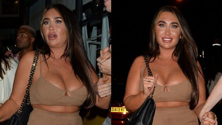 Lauren Goodger dekoltesiyle olay oldu! G4
