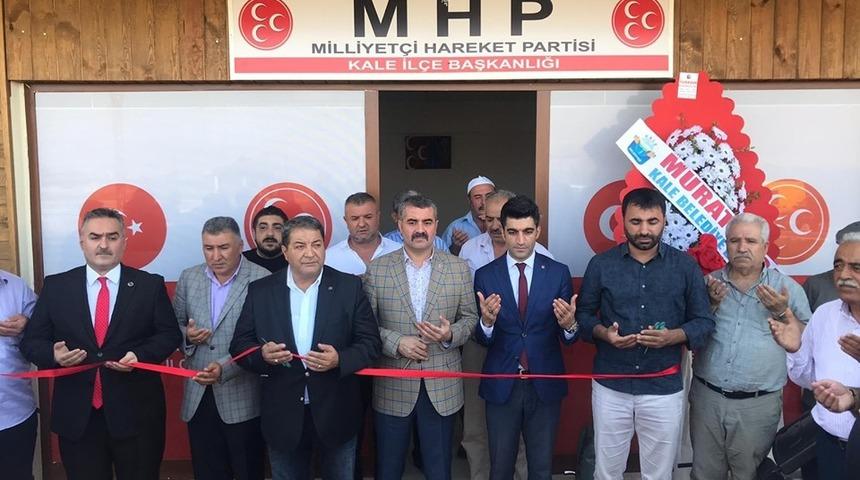 MHP Kale il&ccedil;e teşkilatı yeni yerine taşındı