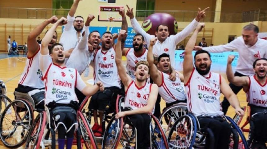 Tekerlekli Sandalye Basketbol Erkek Milli Takımı, Avrupa üçüncüsü 