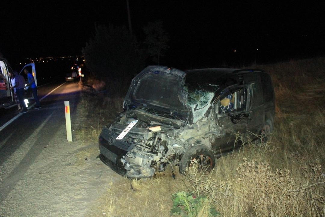 Elazığ&rsquo;da trafik kazası: 4 yaralı