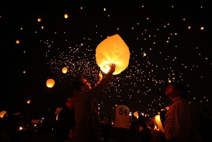 Dilek balonu festivali hayran bıraktı G3
