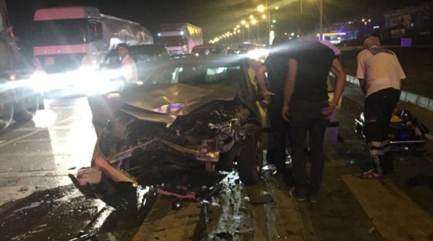 Samsun&rsquo;da trafik kazası: 3 yaralı