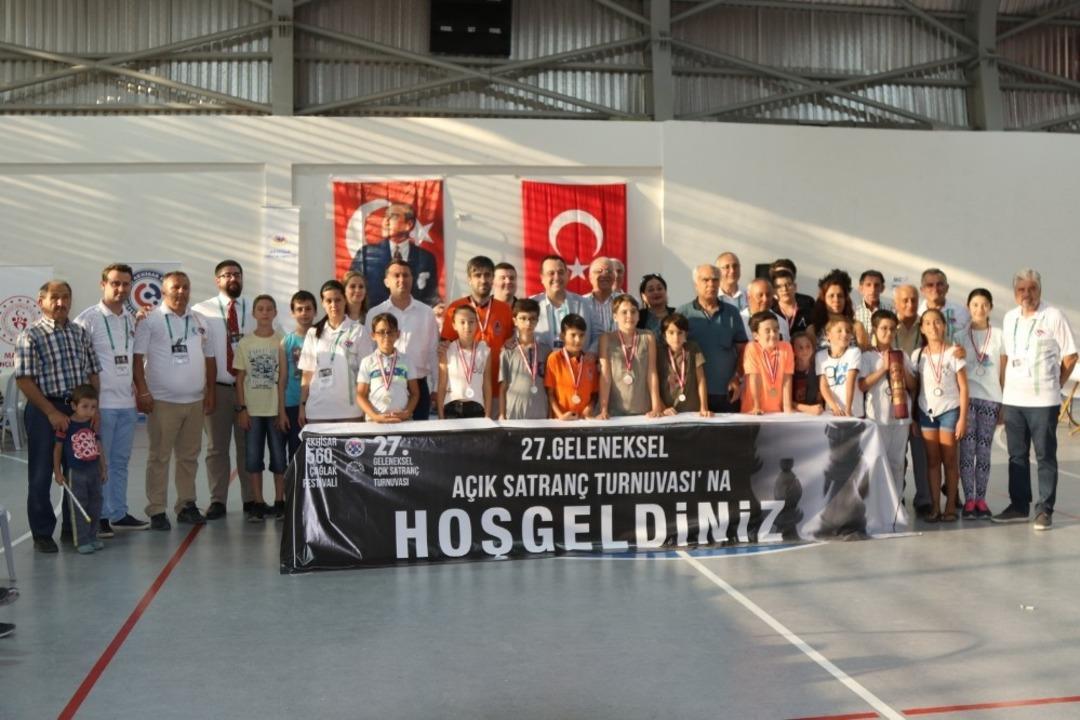 Akhisar Geleneksel 27. A&ccedil;ık Satran&ccedil; Turnuvası sona erdi