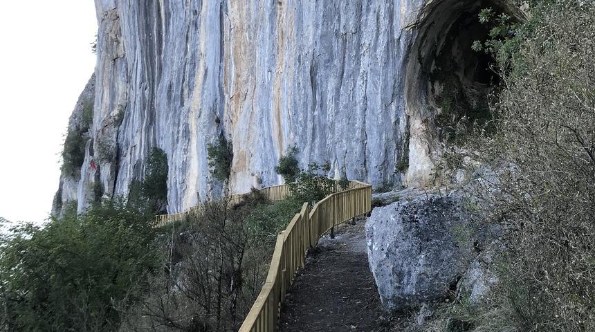 K&uuml;re Dağları'ndaki mağara turizme kazandırıldı