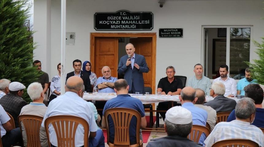 Başkan &Ouml;zl&uuml; tek tek dinledi