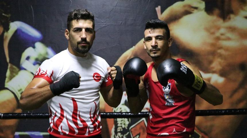 Avrupa şampiyonu muay thaici kardeşlerin hedefi dünya şampiyonluğu