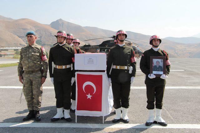 Şehit Uzman Onbaşı Sarı, törenle memleketine uğurlandı