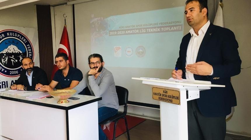 Ağrı Amatöründe Kuralar Çekildi